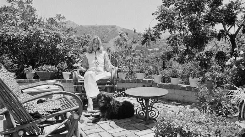 Karen Grassle pictured at her home in 1975