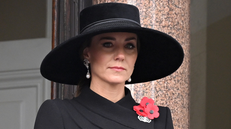 Kate Middleton on Remembrance Sunday 2022