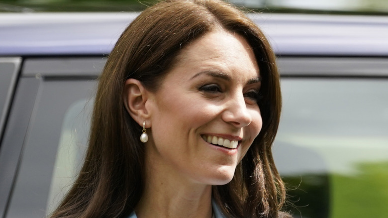 Kate Middleton smiling