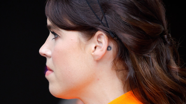 Princess Eugenie with a tattoo