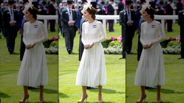 Catherine, Duchess of Cambridge at day two of Royal Ascot in Ascot, England in June 2016