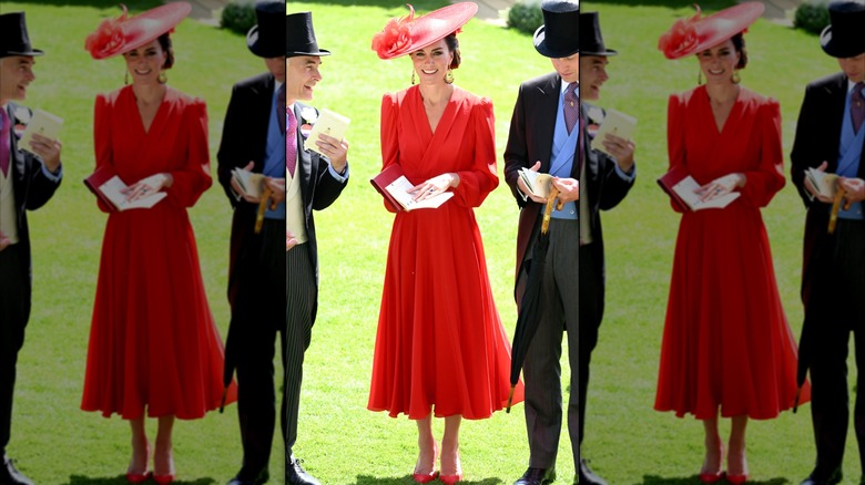 Catherine, Princess of Wales at the day four of Royal Ascot in Ascot, England in June 2023