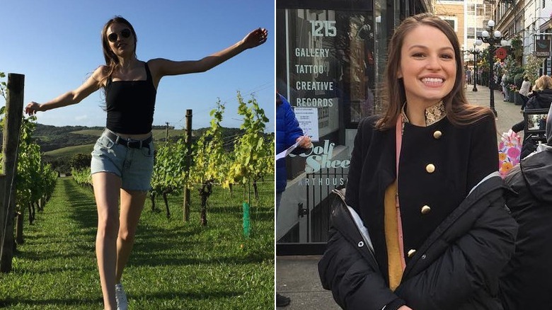 Kayla Wallace smiles on vacation