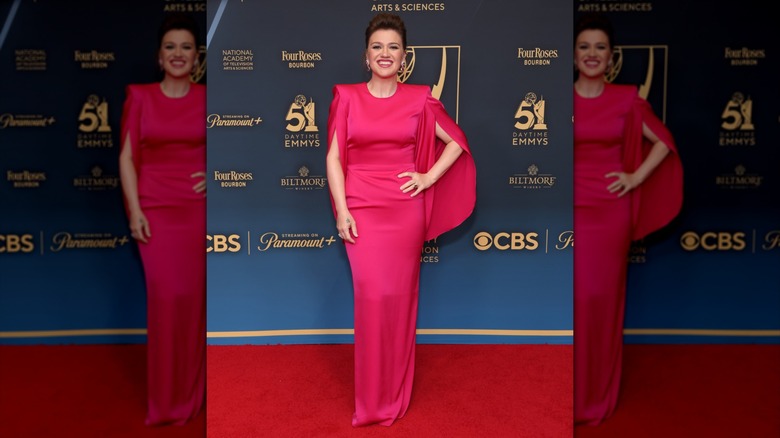 Kelly Clarkson at the Emmys in June 2025