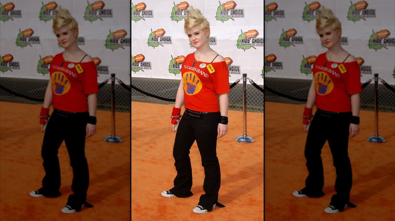 Kelly Osbourne during Nickelodeon's 16th Annual Kids' Choice Awards 2003 - Arrivals at Barker Hanger in Santa Monica, California