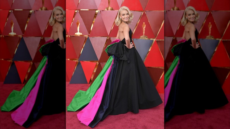 Kelly Ripa at the 2018 Oscars.