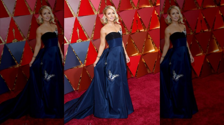 Kelly Ripa at the 2017 Oscars.