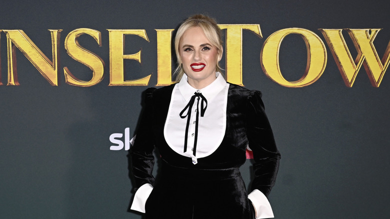 Rebel Wilson smiling and posing