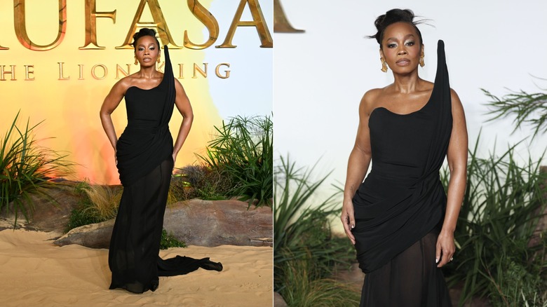Anika Noni Rose at the "Mufasa" premiere in London