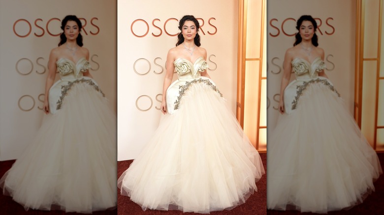 Auliʻi Cravalho at the Oscars in 2026