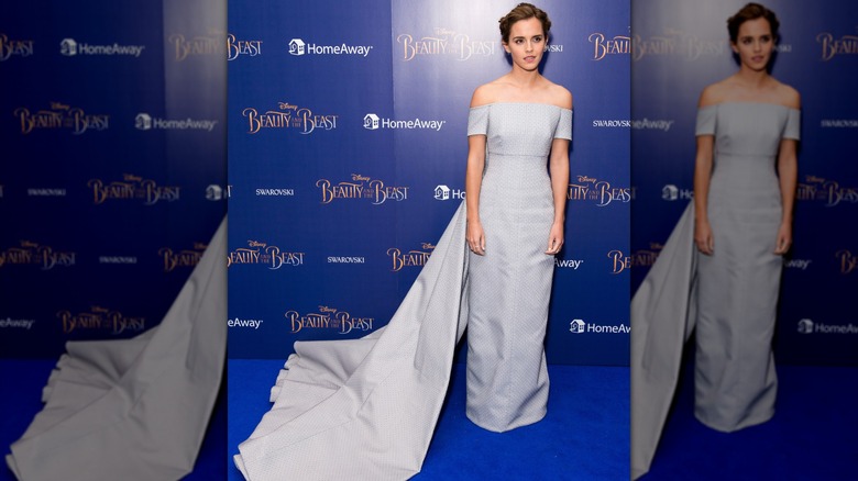Emma Watson at the "Beauty and the Best" premiere