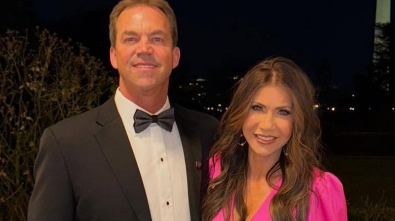 Bryon and Kristi Noem attending an event at the White House