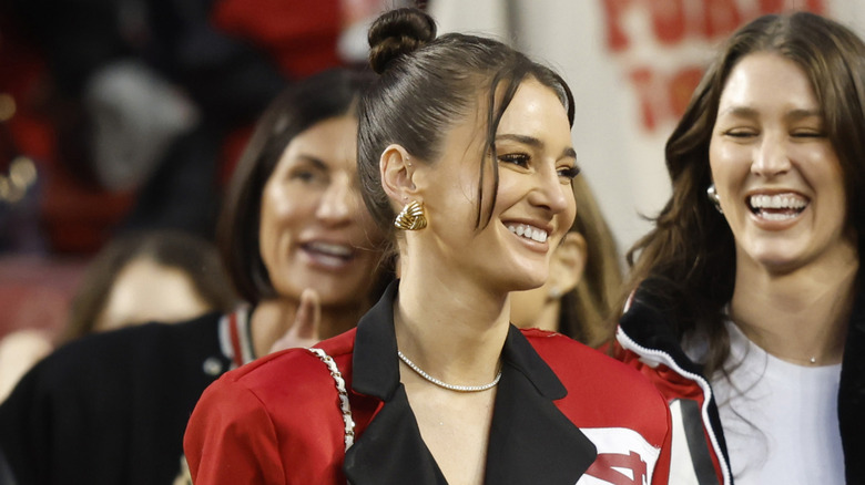 Kristin Juszczyk at a game