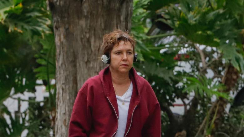 Kristy McNichol is seen out and about on July 20, 2025 in Los Angeles, California