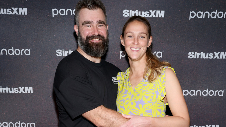 Jason and Kylie Kelce