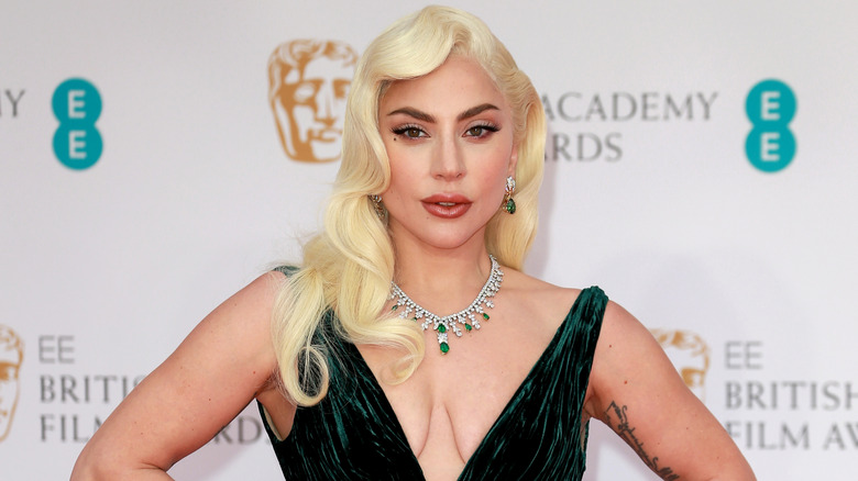 Lady Gaga at British Film Academy Awards