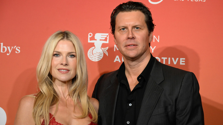 Ali Larter and Hayes MacArthur in 2025