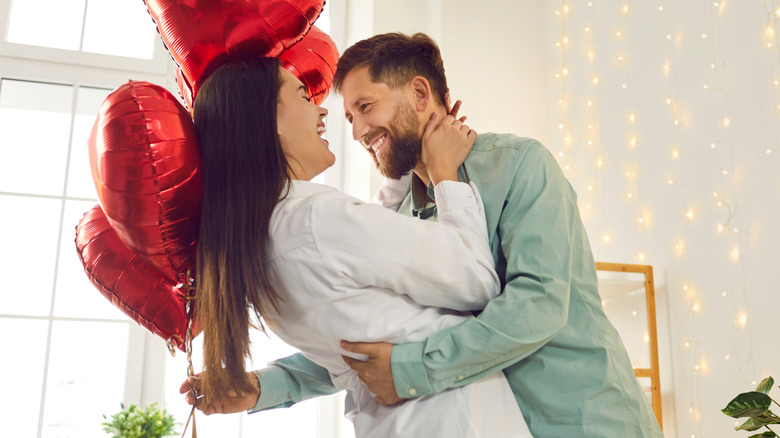 Happy couple on Valentine's Day