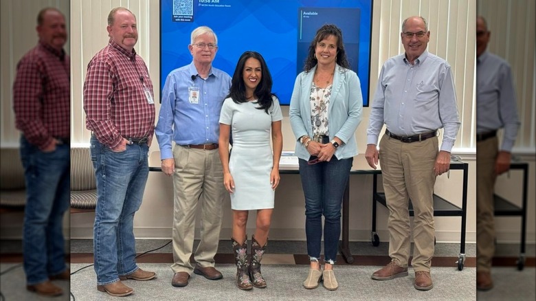 Lauren Boebert wearing cowboy boots