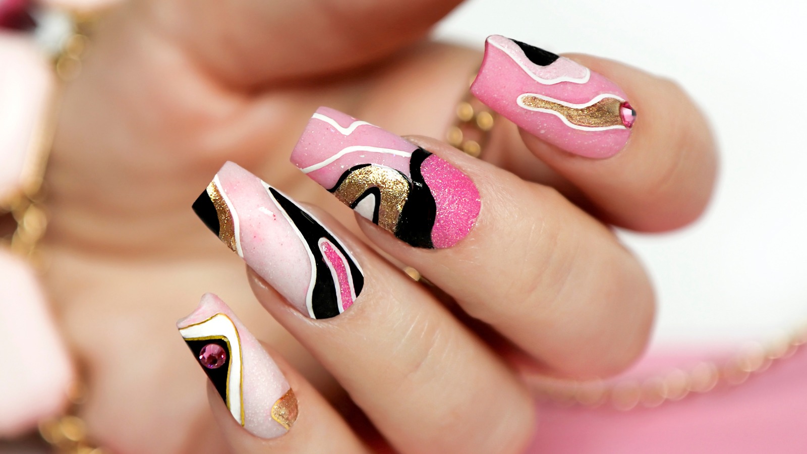 Lava Lamp Nails