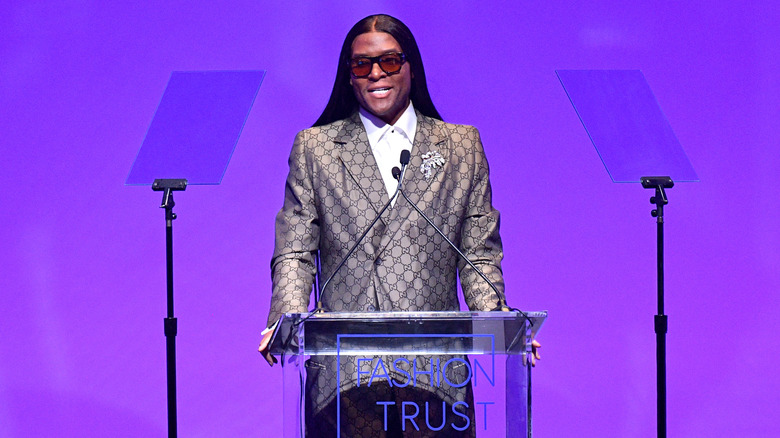 Law Roach at speaking event