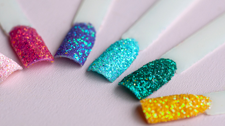 colors of glitter nail polish