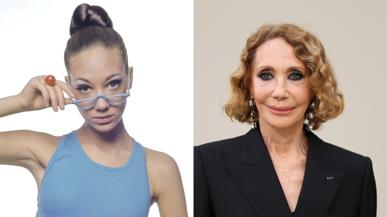 Marisa Berenson in the '60s (L) & Marisa Berenson in 2026 (R)