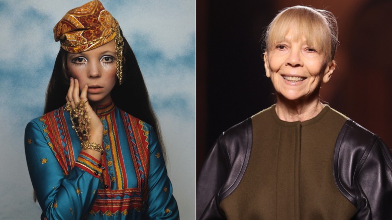 Penelope Tree in the '60s (L) and Penelope Tree in 2026 (R)