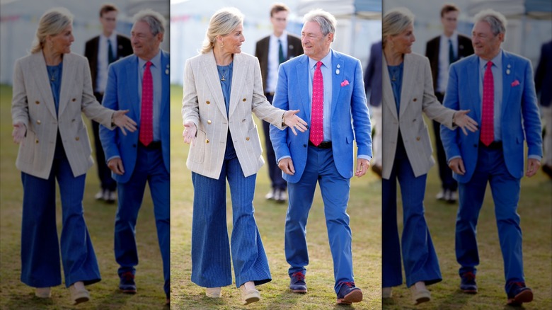 Sophie, Duchess of Edinburgh and Alan Titchmarsh at the Royal Windsor Flower Show on June 5, 2026.