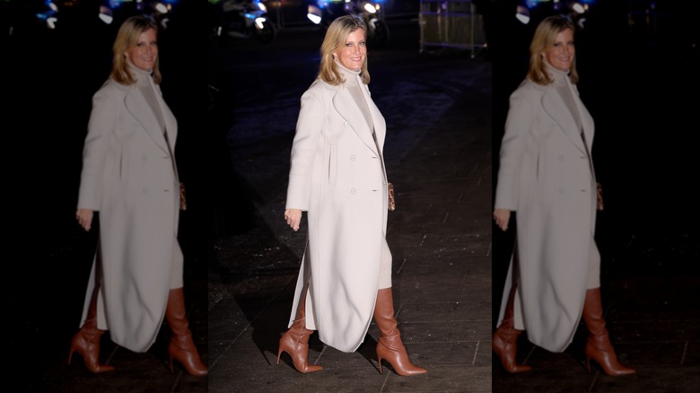 Sophie, Duchess of Edinburgh attends 'Together at Christmas' Carol Service at Westminster Abbey on December 15, 2022.