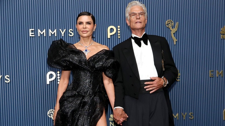 Lisa Rinna and Harry Hamlin at the 2026 Emmy Awards.