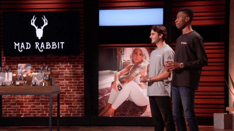 Founders of Mad Rabbit pitching idea on Shark Tank