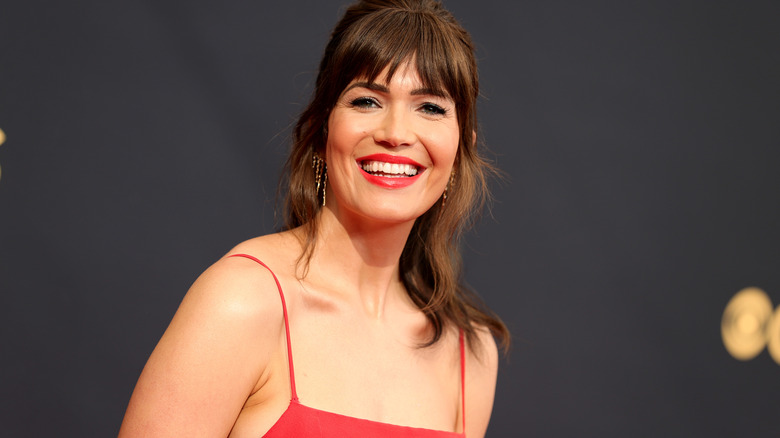 Mandy Moore at the Emmy Awards
