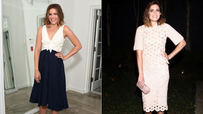 Mandy Moore at The A List 15th anniversary party in September 2015 in Beverly Hills / Mandy Moore at the Lela Rose Los Angeles Dinner in November 2015