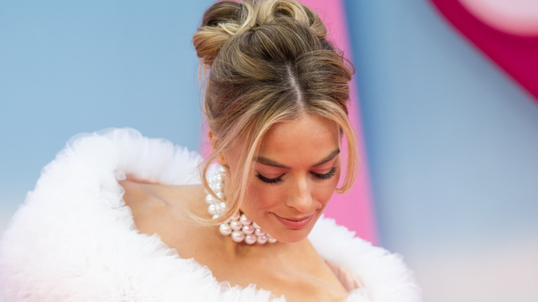 Margot Robbie, Barbie premiere, London