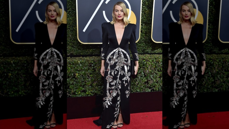 Margot Robbie at the 2018 Golden Globe Awards