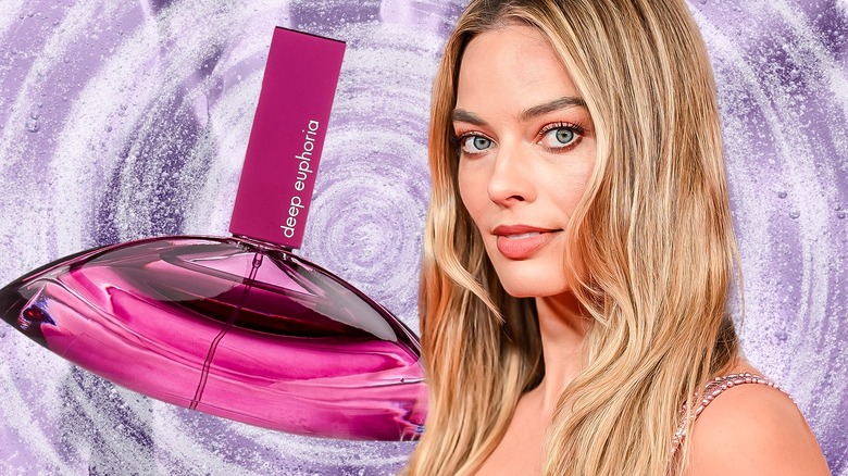 Margot Robbie with Deep Euphoria by Calvin Klein