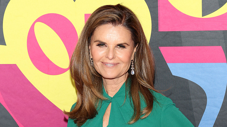 Maria Shriver smiling