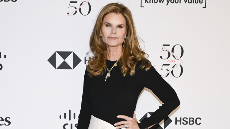 Maria Shriver attends the 2025 Forbes 50 Over 50 Luncheon at Hudson Yards on November 04, 2025 in New York City