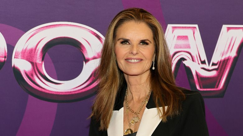 Maria Shriver attends the annual Keep Memory Alive "Power of Love" gala benefit for the Cleveland Clinic Lou Ruvo Center for Brain Health honoring Jimmy Kimmel at MGM Grand Garden Arena on February 22, 2025