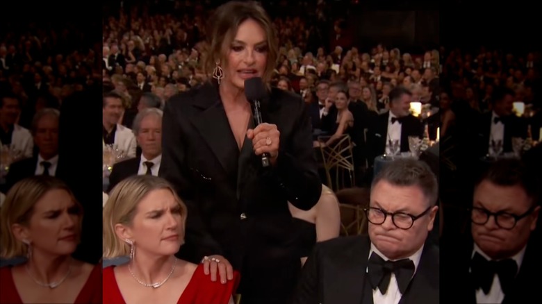 Mariska Hargitay at the 2026 Primetime Emmy Awards