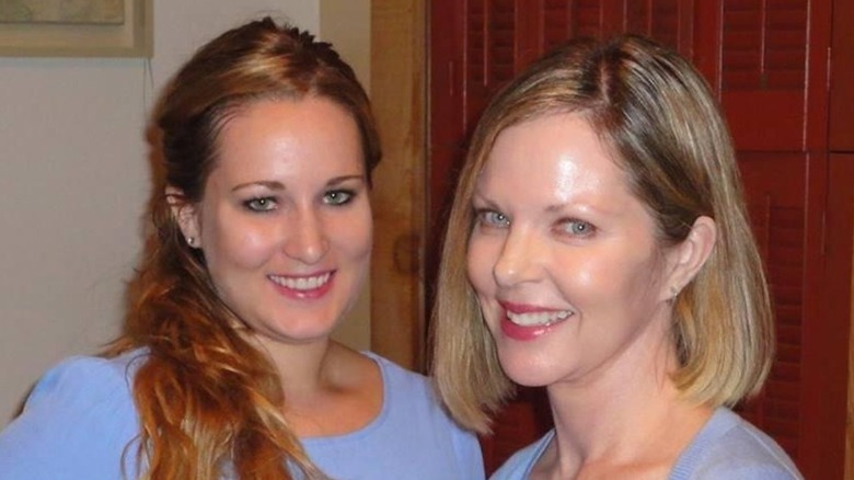 A photo of Melissa Sue Anderson and daughter Piper Sloan Harmon (2014)