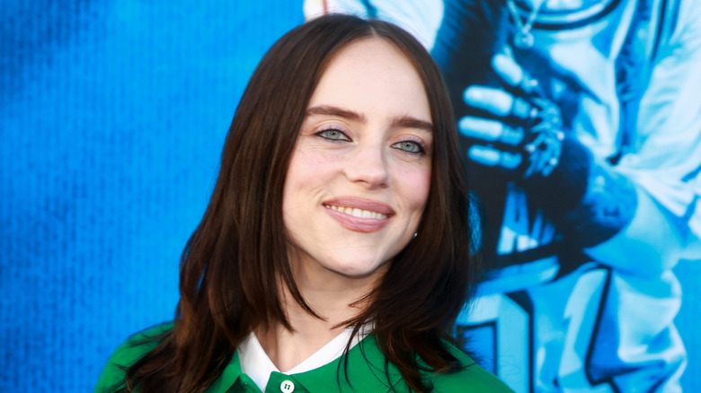Billie Eilish's eyebrows.