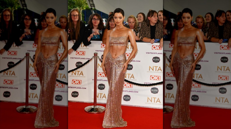Maura Higgins at The National Television Awards in 2021