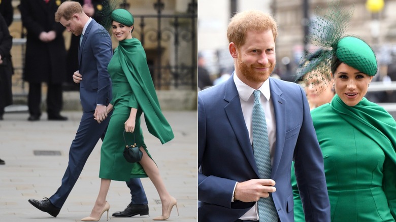 Meghan Markle and Prince Harry in 2020