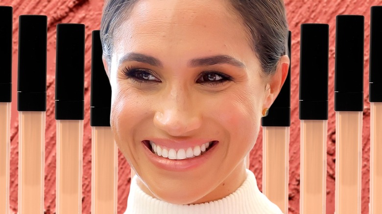 Meghan Markle concealer collage