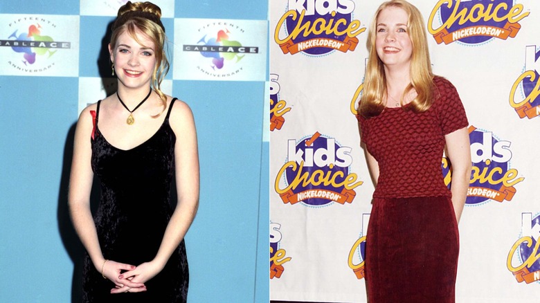 Melissa Joan Hart on red carpets in 1994