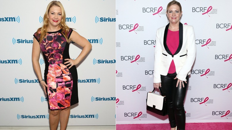 Melissa Joan Hart on red carpets 2014 and 2016
