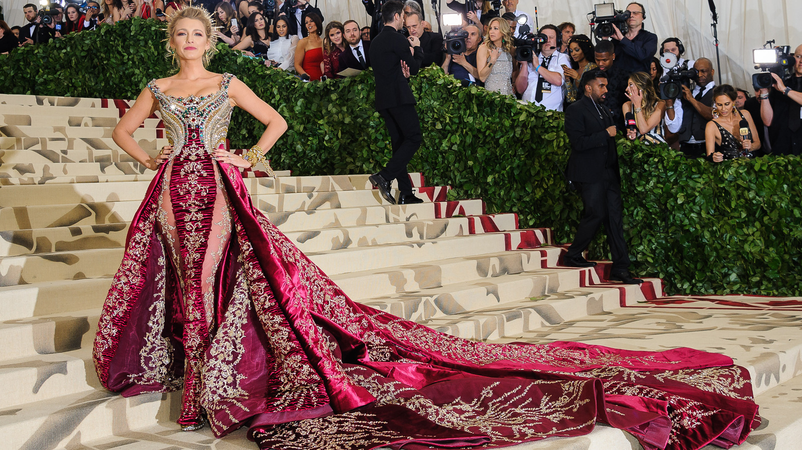 Blake Lively Shares Behind-the-Scenes Photos of Her Pre-Met Gala Dress