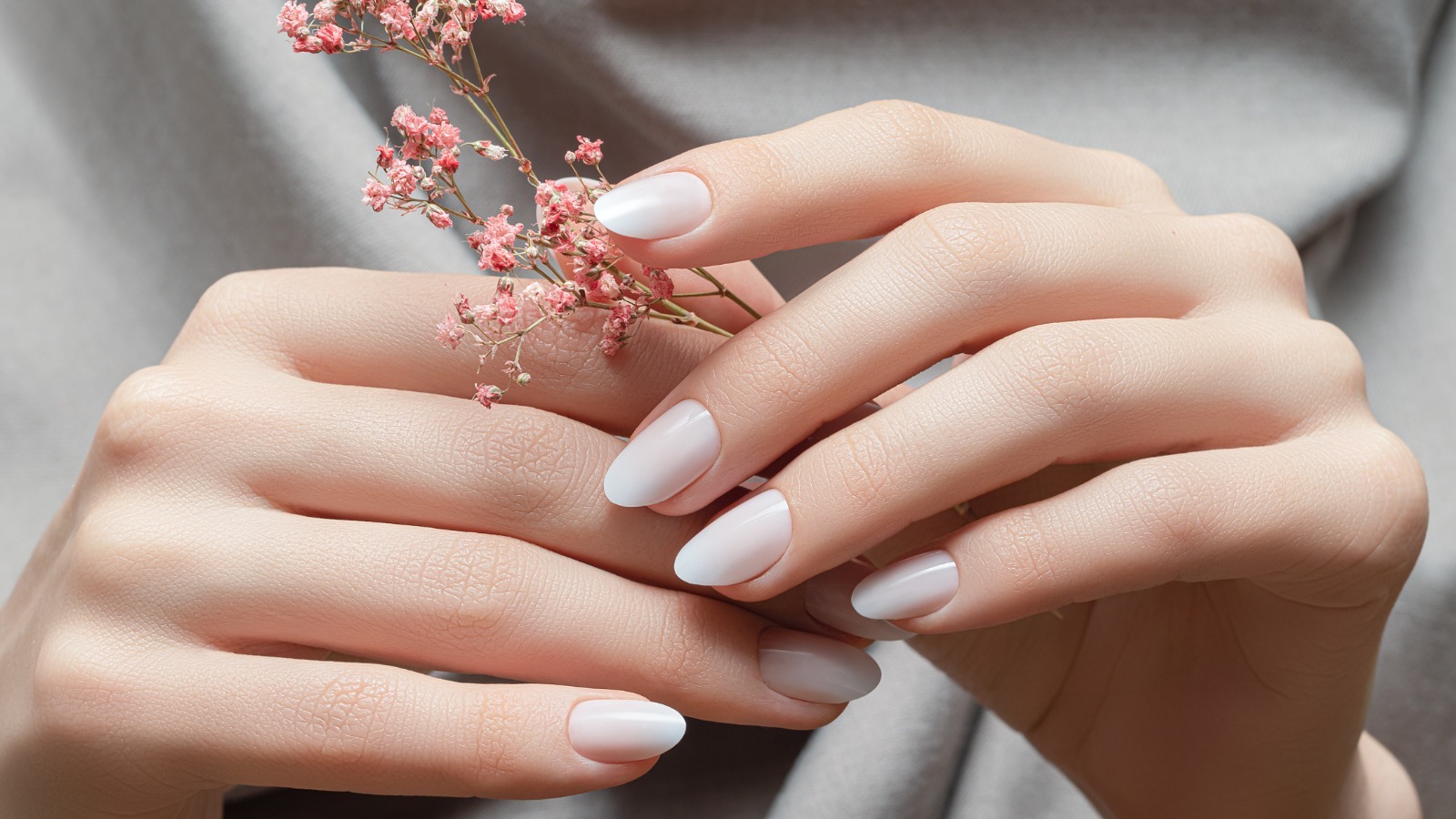 Milky White Nails Are The Sleek Alternative To Bold & Bright WarmWeather Manis